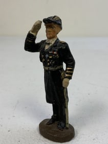 GERMAN NAZI PERIOD LINEOL / ELASTOLIN TOY SOLDIER NAVY ADMIRAL