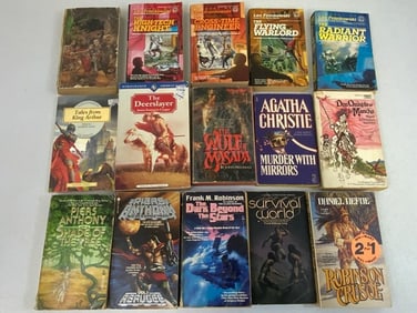 LARGE LOT PAPERBACK BOOKS
