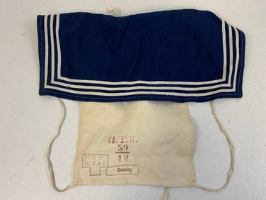 WWII GERMAN KRIEGSMARINE NAVY SAILOR UNIFORM REMOVABLE COLLAR