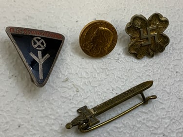 NAZI GERMANY LOT OF FEMALE ORGANISATIONS BADGES