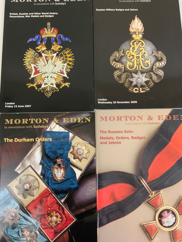 MORTON & EDEN AUCTIONS CATALOGS: MORTON & EDEN AUCTIONS CATALOGS