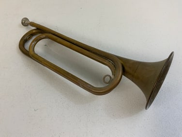 US REGULATION MODEL 1892 FIELD TRUMPET M1892 BUGLE
