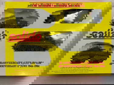 VINTAGE SOLIDO LIMITED SERIES 40th ANNIVERSARY 6th JUNE 1944-1984 SET