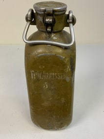 WWII GERMAN TRINKWASSER 5L ALUMINUM WATER CAN -1941