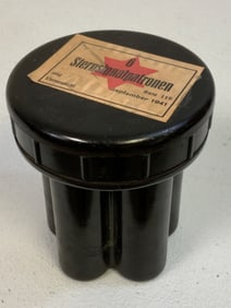 WWII GERMAN BAKELITE SIGNAL FLARE CONTAINER BOX