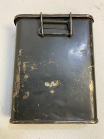 WWII GERMAN METAL CONTAINER BOX