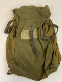 WWII GERMAN MILITARY SMALL SIZE RUCKSACK BACKPACK