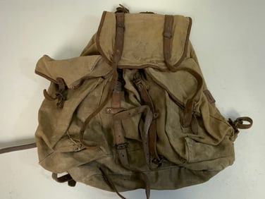 WWII GERMAN MILITARY RUCKSACK BACKPACK