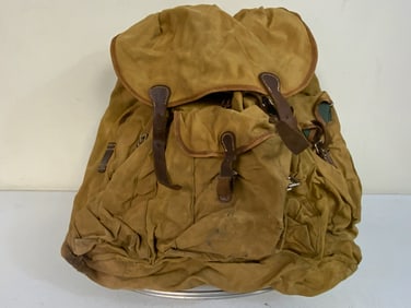 WWII GERMAN MILITARY LARGE SIZE RUCKSACK BACKPACK