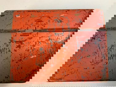 WWII GERMAN MILITARY PAINTED BAKELITE FIELD PHONE