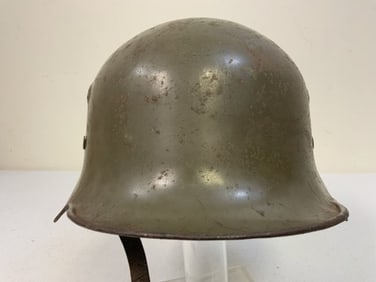 THIRD REICH GERMANY TeNo FIRST PATTERN STEEL HELMET
