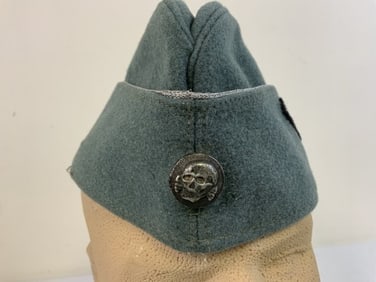 GERMANY THIRD REICH EARLY SS VT M34 OFFICERS OVERSEAS CAP