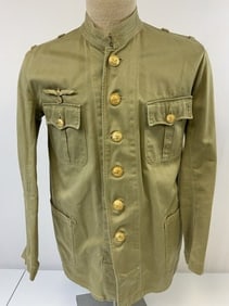 WWII GERMAN NAVY KRIEGSMARINE U-BOAT CANVAS UNIFORM TUNIC