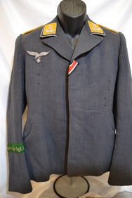 WWII GERMAN LUFTWAFFE FJ  Fallschirmjager PARATROOPER OFFICERS FLIGHT JACKET TUNIC