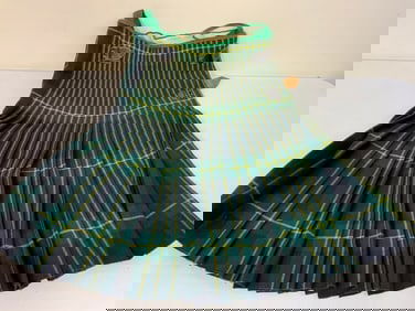 VINTAGE MILITARY BRITISH ROYAL REGIMENT OF SCOTLAND TARTAN SCOTTISH KILT