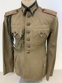 WWII BULGARIAN OFFICERS UNIFORM TUNIC WW2 BULGARIA