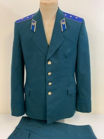 USSR SOVIET KGB JUNIOR OFFICER DRESS UNIFORM TUNIC AND PANTS