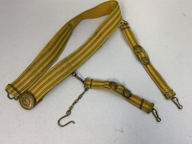 USSR NAVY OFFICERS PARADE DRESS DAGGER BELTS