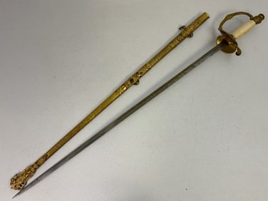 ANTIQUE US MASONIC DRESS AND CEREMONIAL SWORD