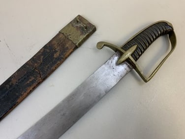 NAPOLEONIC WARS ANTIQUE AUSTRIAN INFANTRY HANGER SHORT SWORD