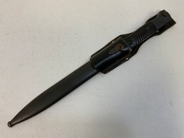 WWII GERMAN COMBAT BAYONET RICH A. HERDER MATCHING NUMBERS