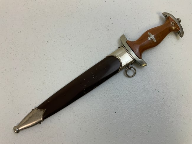 GERMANY THIRD REICH SA DAGGER JUSTINUS WERK: GERMANY THIRD REICH SA DAGGER JUSTINUS WERK. GOOD CONDITION