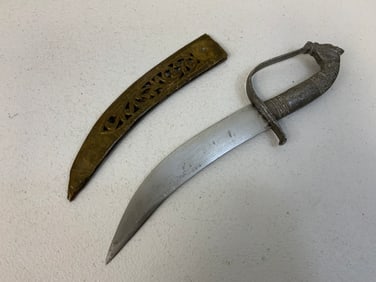VINTAGE MEXICAN KNIFE WITH SHEET