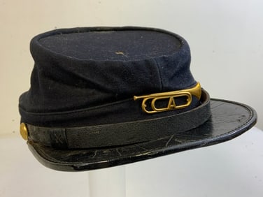 ANTIQUE US 1881 ARMY KEPI TEXAS REGIMENT MUSICIANS