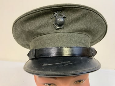 USA USMC DRESS VISOR CAP