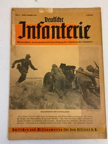 GERMANY THIRD REICH 1938 DEUTSCHE INFANTERIE PUBLICATION MAGAZINE