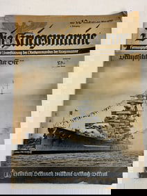 GERMANY THIRD REICH 1939 DIE KRIEGSMARINE PUBLICATION MAGAZINE