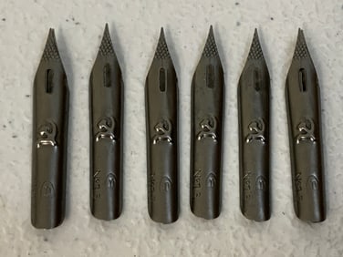 VINATGE USSR SOVIET INK PEN NIBS TIPS