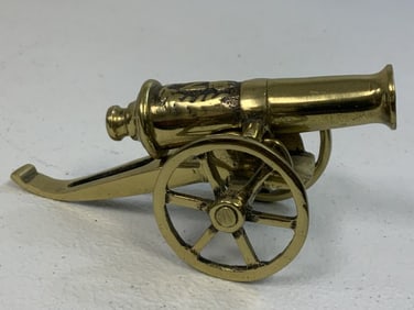 NAPOLEONIC BRASS DECORATING DISPLAY CANNON