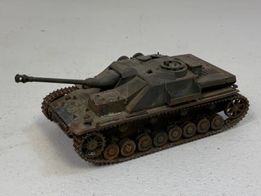 WWII GERMAN TANK DESTROYER MODEL CUSTOM DETAILED