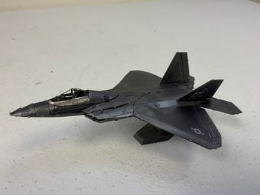 US LOCKHEAD F-22 RAPTOR PLANE ALL METAL MODEL