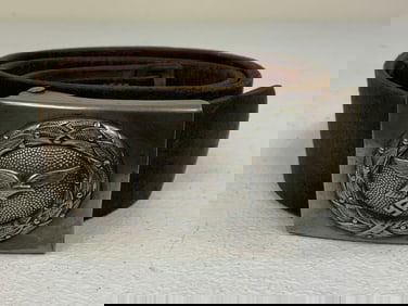 WWII NAZI GERMANY LUFTWAFFE BELT WITH BUCKLE