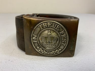WWI IMPERIAL GERMANY BAVARIAN BELT WITH BUCKLE