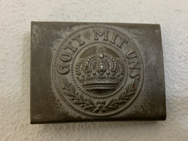 WWI IMPERIAL GERMANY PRUSSIAN BELT BUCKLE