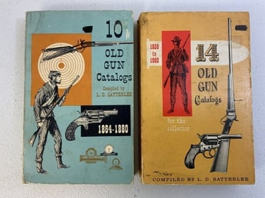 2 OLD GUN CATALOGS BOOKS 10 AND 14 FOR THE COLLECTORS
