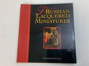 RUSSIAN LACQUERED MINIATURES BOOK