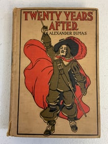 ALEXANDER DUMAS TWENTY YEARS LATER OLD BOOK