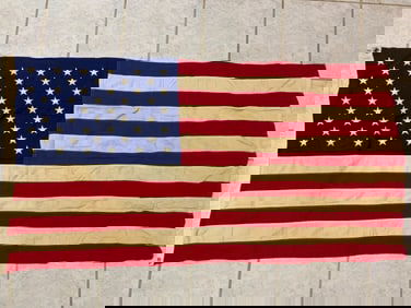 VINTAGE USA 50 STARS UNITED STATES FLAG