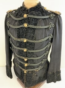 ANTIQUE FRENCH HUSSAR PELICE UNIFORM JACKET