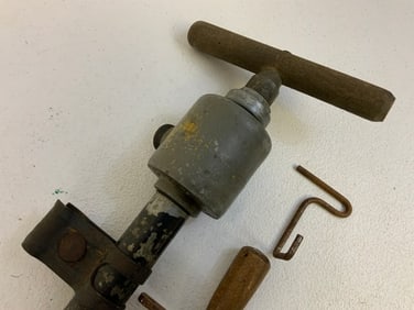 GERMANY THIRD REICH LUFTSCHUTZ AND FIRE FIGHTER'S HAND WATER PUMP