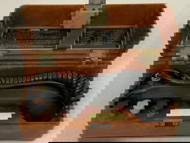 BULGARIAN MILITARY FIELD TELEPHONE TAP-77 SYSTEM