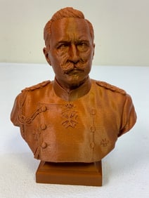 KAISER WILHELM II DESK BUST