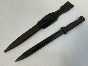 WWII GERMAN COMBAT BAYONET cof43 MATCHING NUMBERS