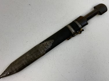 ANTIQUE RUSSIAN BLACK SEA COSSACK STYLE CAUCASIAN KINJAL DAGGER