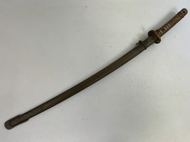 WWII JAPANESE NCO OFFICER SAMURAI SWORD WITH MATCHING NUMBERS