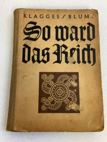 THIRD REICH GERMAN NAZI PROPAGANDA BOOK SO WARD DAS REICH